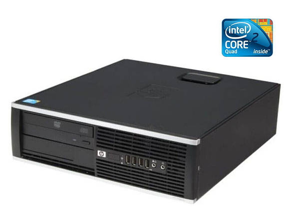 ПК HP Compaq 6000 Pro SFF/Core 2 Quad Q8400 4 ядра 2.66 GHz/4GB DDR3/250GB HDD/GMA Graphics 4500 / DVD-ROM, фото 1