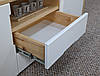 Тумба під ТВ "Орео" під лак з білими фасадами, фото 4