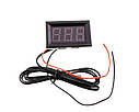 Термометр 12В з виносним датчиком 1 метр червоний, фото 2