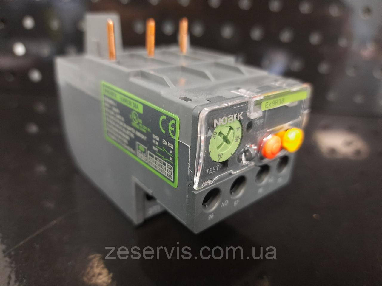 Теплове реле Noark Ex9R38 38A