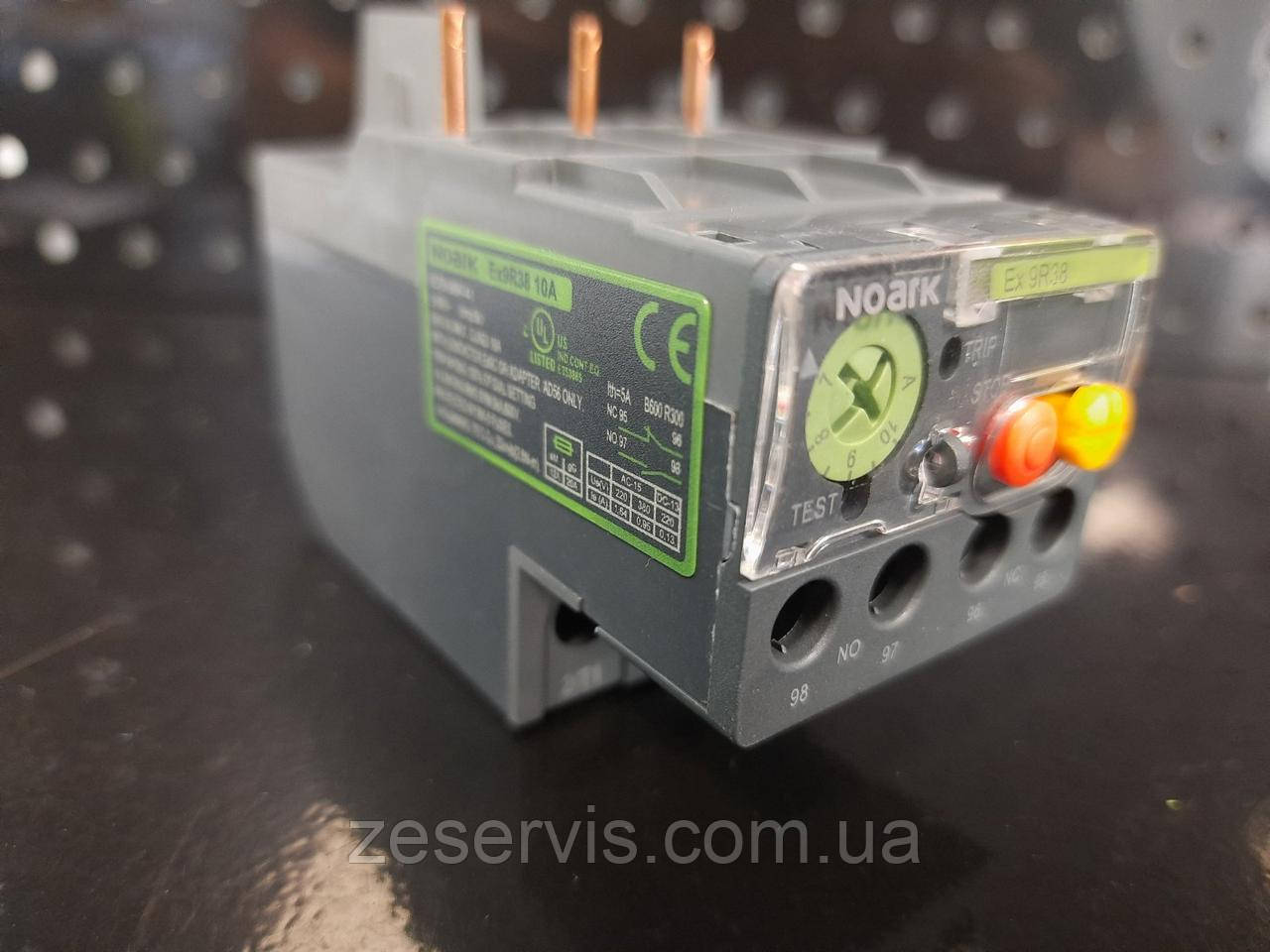 Тепловое реле Noark Ex9R38 10A, фото 1