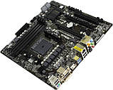 Плата під AMD Socket FM2+ ASRock FM2A88M Extreme4+ на DDR3, SATA 3 / USB 3.0 / HDMI Підтримує до A10-7890K 100W, фото 2