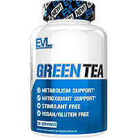 EVLution Nutrition, Green Tea (60 капс.), жиросжигатель