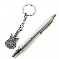 Набір у подарунок жіночий ручка та брелок Гітара