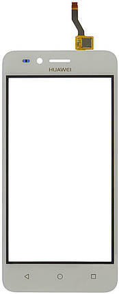 Тачскрин (сенсорний екран) Huawei Y3 II (3G version) білий, фото 2