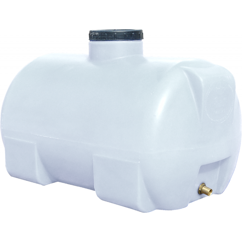 Ємність 85 л горизонтальна ГО ПБ біла Командор 2000, фото 1