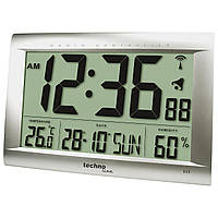 Часы настенные настольные электронные Technoline WS8009 Silver (WS8009) Календарь, Термометр, Гигрометр
