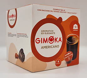 Кава в капсулах Gimoka Dolce Gusto Americano 16 шт.