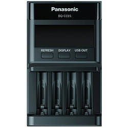 Зарядний пристрій для акумуляторів PANASONIC BQ-CC65 ENELOOP PRO |Ni-Mh/Ni-Cd| Чорний