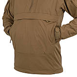 Куртка Вітровка Helikon-Tex ANORAK MISTRAL SOFT SHELL Mud Brown KU-MSL-NL-60, фото 5