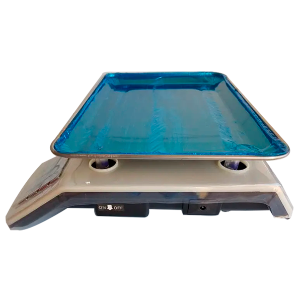 Ваги торговельні електронні з лічильником ціни ACS KitchenTech KT218 50кг 6V (метал)