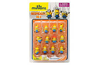 Набор фигурок брелки Миньоны 12 шт Minions 150750 из мультфильма Гадкий я