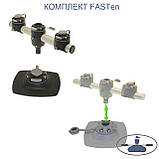 Комплект Borika Fasten (Боріка Фастен) Gm350-3 тарга з 3 замками та монтажним майданчиком на човен пвхвх, фото 3