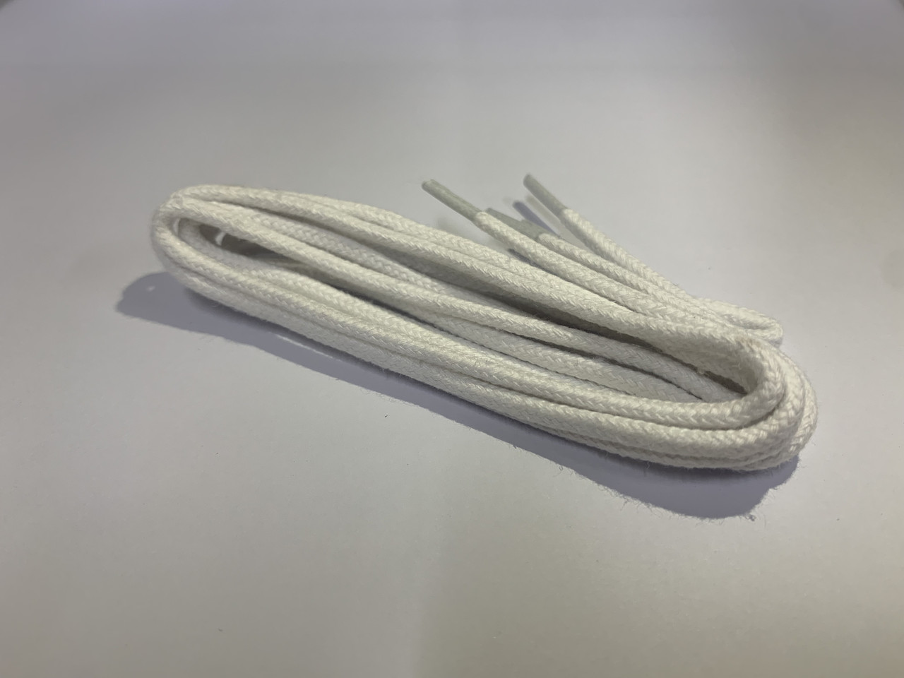 Шнурівки для взуття  Білий, 100см, Товсті