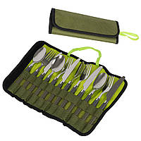 Набір столових приборів Bo-Camp Cutlery Set 12 Pieces 4 Person Silver (6102107) оригінал