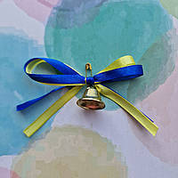 Дзвіночок 26мм з українською стрічкою 6мм