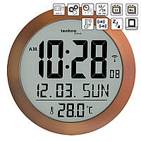 Часы настенные настольные электронные Technoline WS8038 Cooper (WS8038) Будильник, Календарь, Термометр