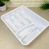 Велика вставка в кухонну скриньку для зберігання столових приладів 39*31 см, Туреччина, фото 4