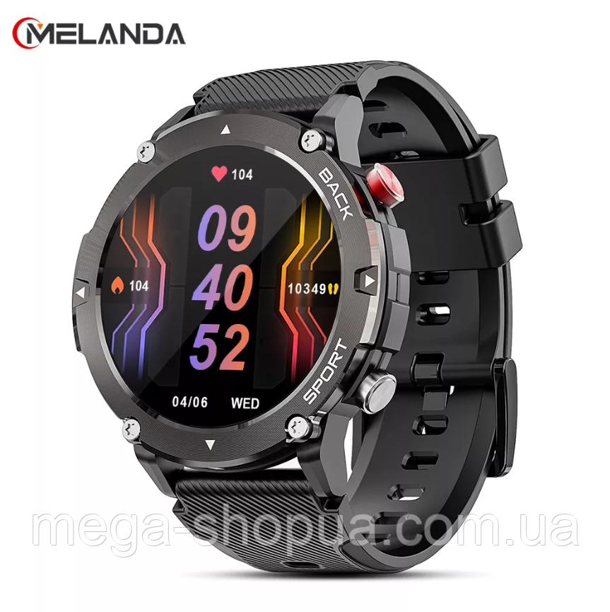 Мужские сенсорные умные смарт-часы Smart Watch с тонометром и ...