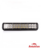 Светодиодная лед фара для авто и панель на трактор LED BELAUTO 72W (BOL2403C) 300x80x65mm 10-30V DC, 72W