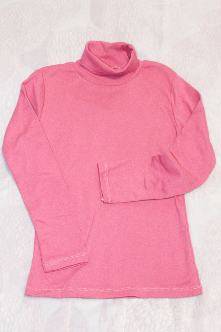 Гольф утеплений для дівчинки пудра, фото 1