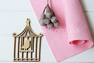 Фетр американський м'який 1,5 мм для рукоділля і творчості 92*91см 0909 Pink Рожевий