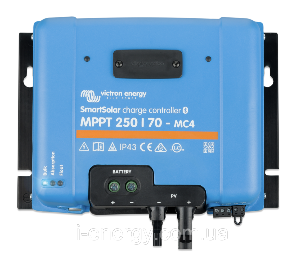 Сонячний контролер заряду SmartSolar MPPT 250/70-MC4 VE.Can Bluetooth SCC125070521 Victron Energy 250В 70А