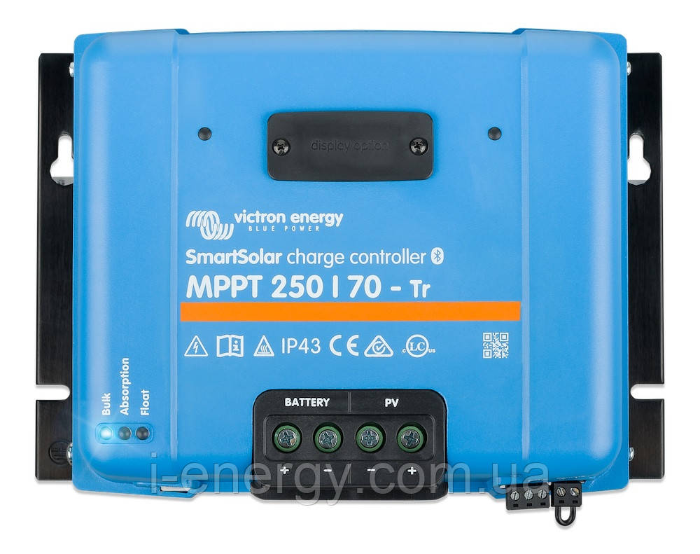 Сонячний контролер заряду SmartSolar MPPT 250/70-Tr Bluetooth SCC125070220 Victron Energy 250В 70А