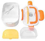 Ланчбокс із підігрівом, Ланчбокс електричний The Electric Magic Lunch Box на 2 відділення, Судок — контейнер, фото 6