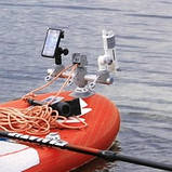 Комплект Borika Fasten (Боріка Фастен) Gm350-3 тарга з 3 замками та монтажним майданчиком на човен пвхвх, фото 9