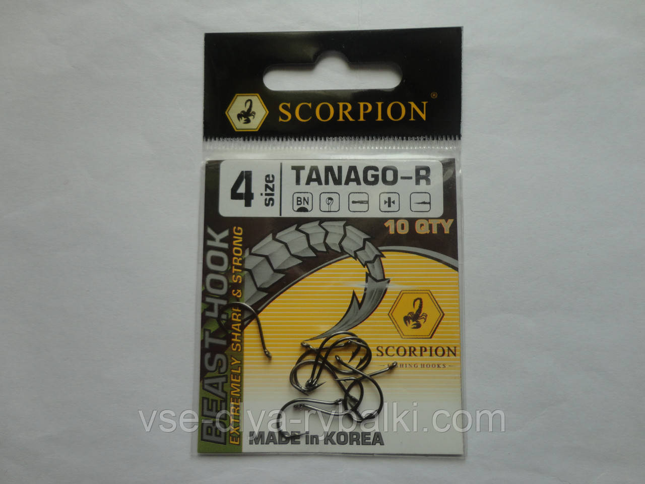 Гачок Scorpion Tanago-R №4