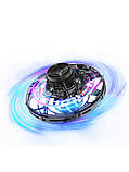 Літальний спінер FLYNOVA Flying Fidget Spinner іграшка-антистрес із підсвіткою LED, фото 5