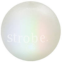 Іграшка для собак Planet Dog Strobe Ball White (Стробе Болл) палаючий м'яч 7 см Білий (pd68805)