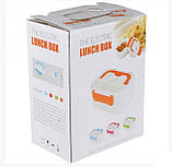 Ланчбокс із підігрівом, Ланчбокс електричний The Electric Magic Lunch Box на 2 відділення, Судок — контейнер, фото 9