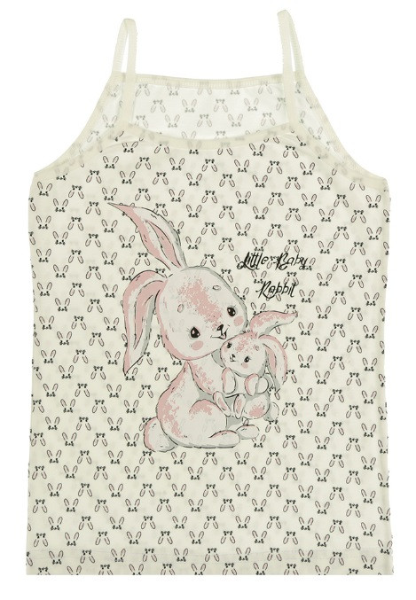 Майка для дівчинки "Зайка", 0-1 рік (зріст 86-92)