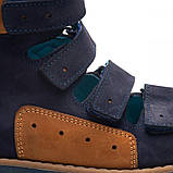 Ортопедичні босоніжки для хлопчика з високим задником Theo Leo 998 розмір 21-36, фото 4