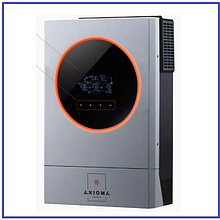 Axioma 5600ВА (5600Вт) 48В МРРТ 120А ISMPPT BFР 5600 гібридний інвертор (ДБЖ)