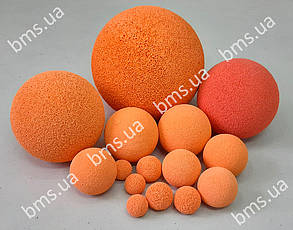 Гумовий м'яч 80 мм hard/fine pores, фото 2
