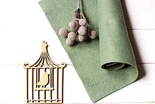 Фетр американський м'який 1,5 мм для рукоділля і творчості 92*91см  0709 Loden Лоден