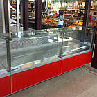 Торгова вітрина холодильна GRACIA FG 1,56(0…+8°C), формована боковина, статичне охолодження, кубічна холодильна вітрина, фото 4