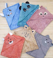 Рушник мікрофібра дитячий із куточком 80х80