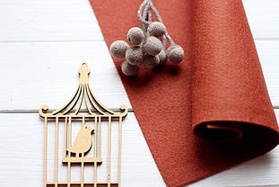 Фетр американський м'який 1,5 мм для рукоділля і творчості 92*91см  0664 Oakwood Дуб