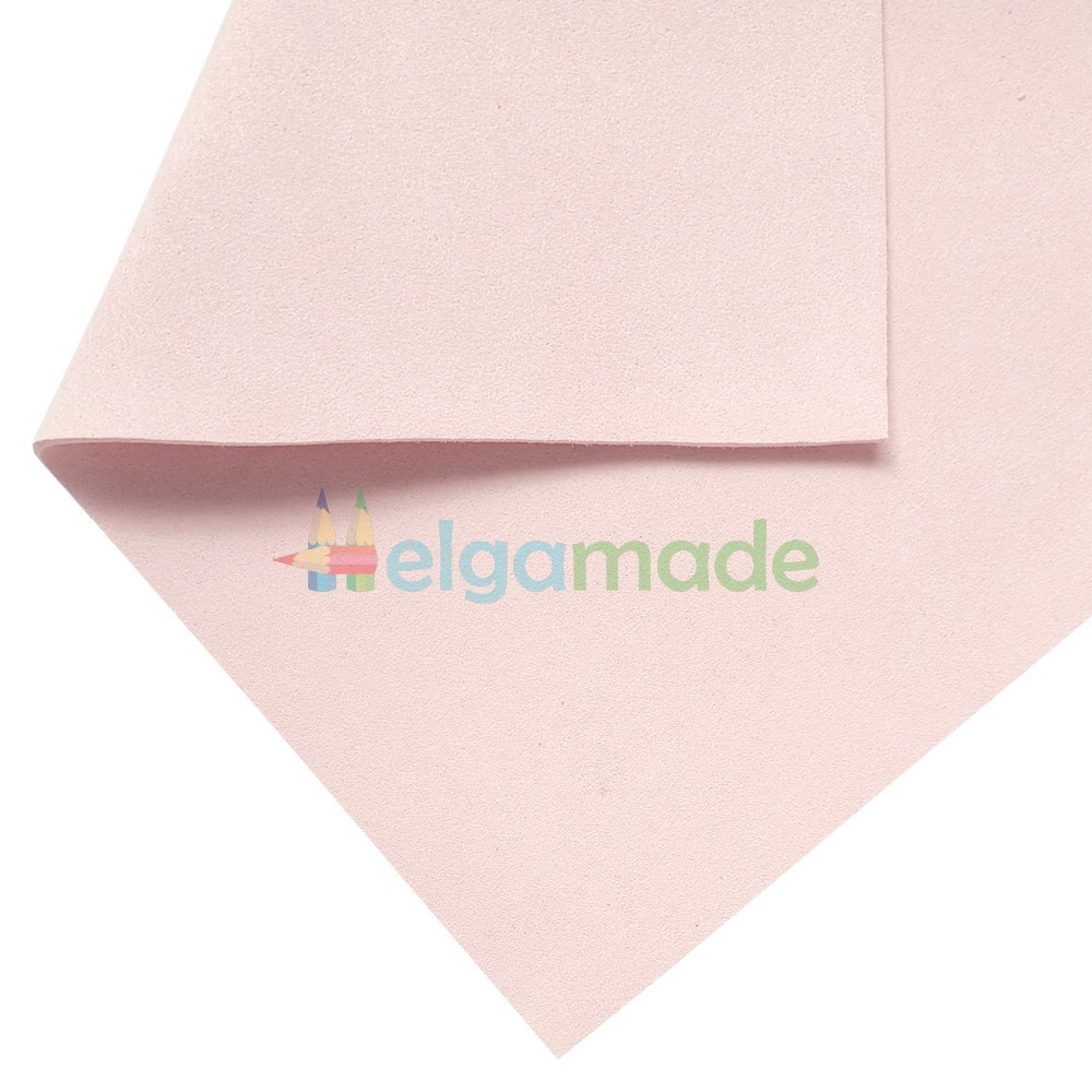 Замша двостороння ПЕРСИКОВА, 20x27, Китай, фото 1