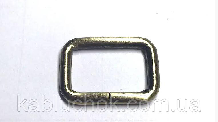 Рамка 25 мм тертий антик (4*25*17 мм), від 2 шт., фото 1