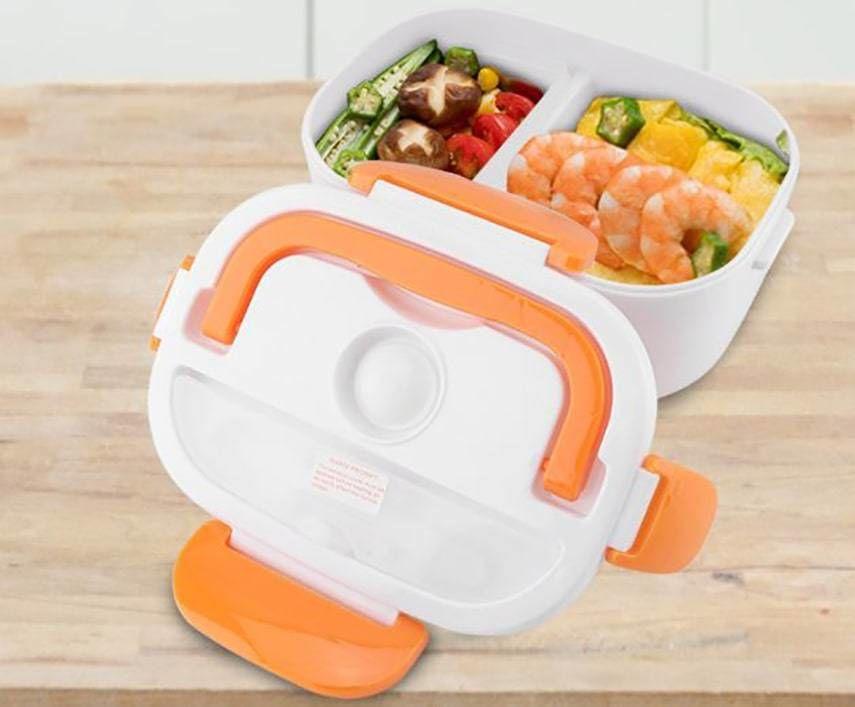 Ланчбокс із підігрівом, Ланчбокс електричний The Electric Magic Lunch Box на 2 відділення, Судок — контейнер