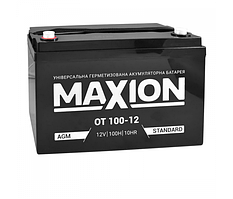 Акумуляторна батарея MAXION AGM OT 100-12 12 V 100 Ah (406 x 172 x 237)