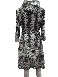 Леопардовий велюровий халат із капюшоном, фото 2