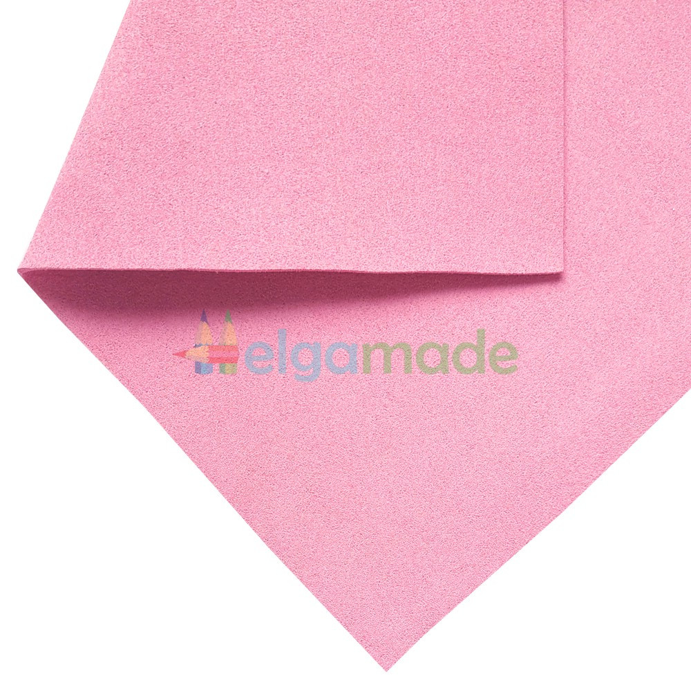 Замша двостороння РОЖЕВА, 20x27, Китай, фото 1