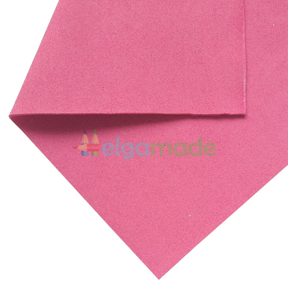 Замша двостороння МАЛИНОВА, 20x27, Китай, фото 1