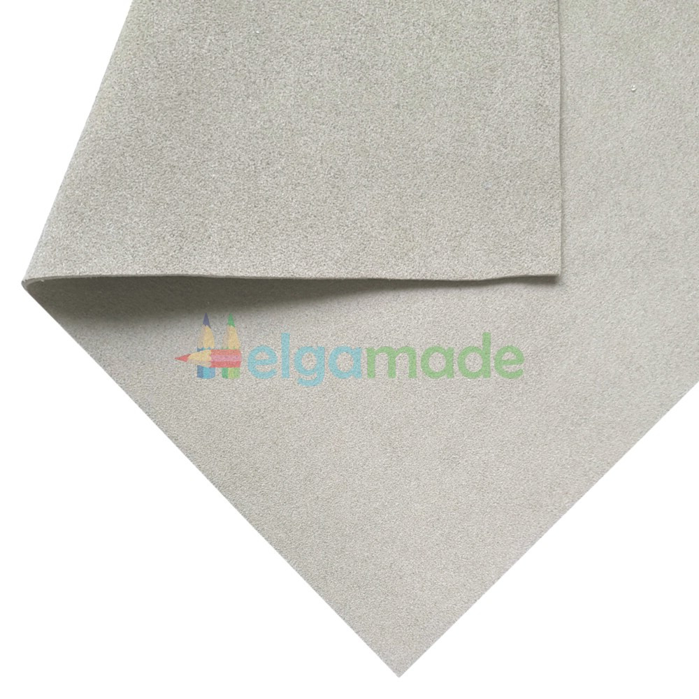 Замша двостороння СІРА, 20x27, Китай, фото 1